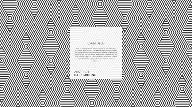 abstract geometric hexagonal triangle shape lines pattern