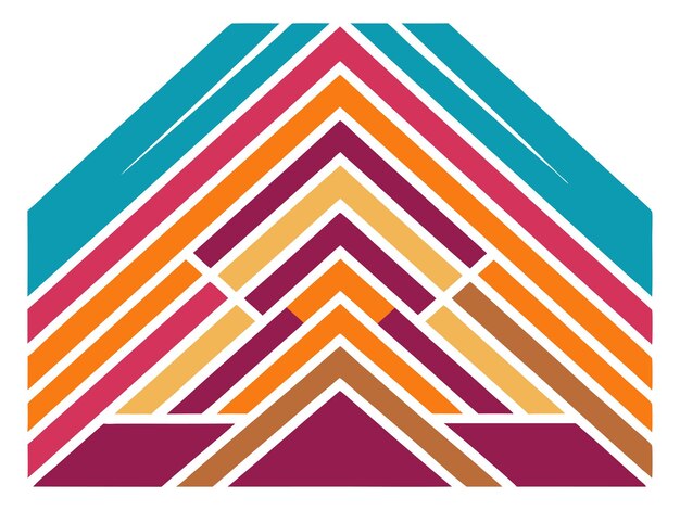 Abstract Geometric Line Texture Pattern Vector Background for Modern Packaging Design