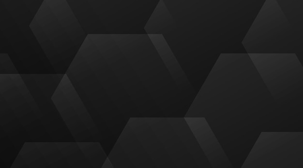 Abstract Geometric modern black Modern and Creative Trend design in vector illustration