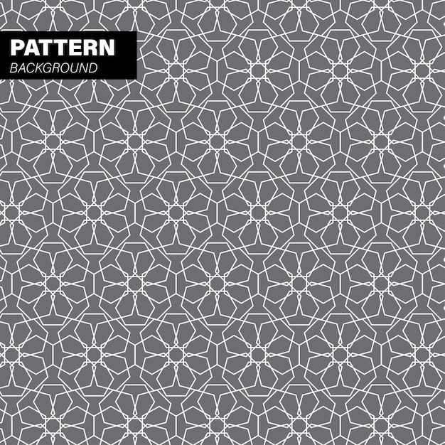 Abstract geometric pattern design additional design elements