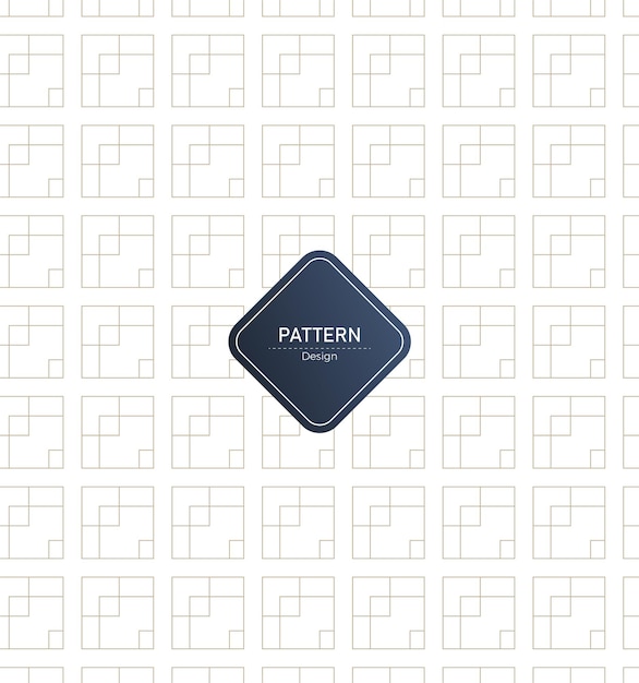 Abstract geometric pattern design