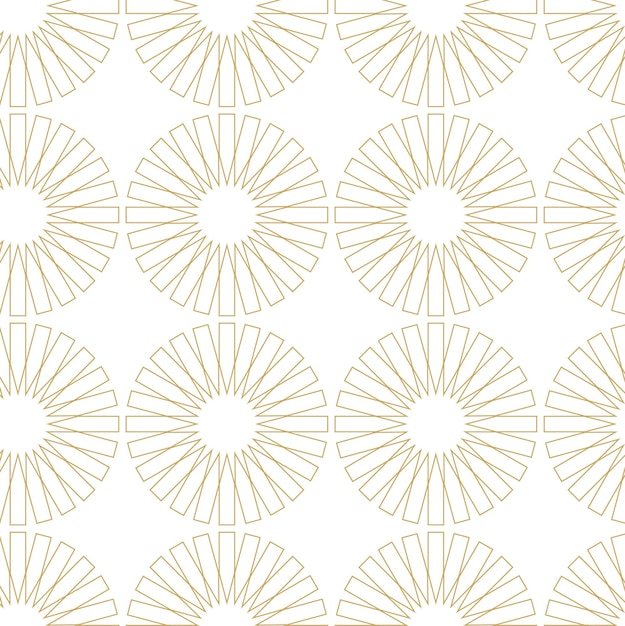 abstract geometric pattern with circles crosses stripes lines seamless vector background