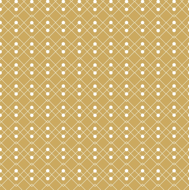 abstract geometric pattern with crosses stripes lines seamless background white and gold ornament