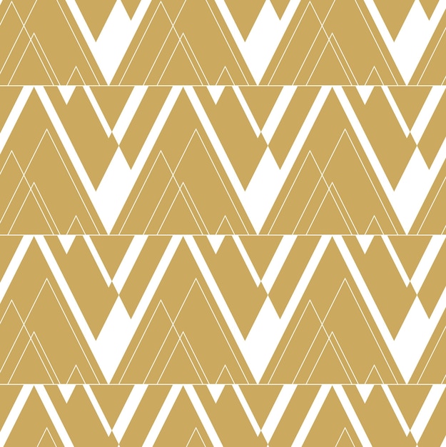 Abstract geometric pattern with triangle lines and stripes on white background A seamless background