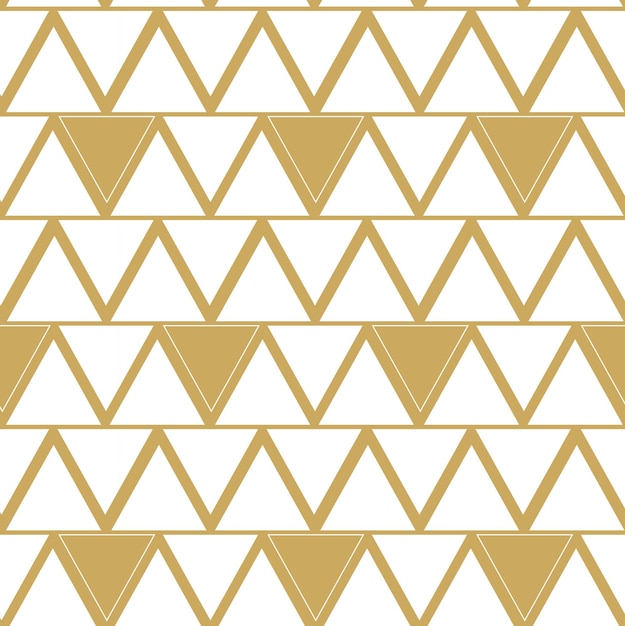 Abstract geometric pattern with triangle lines and stripes on white background A seamless background