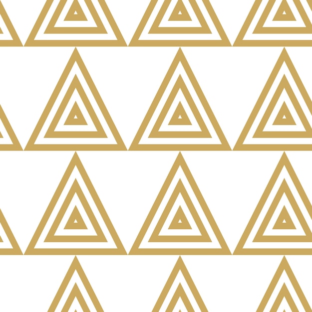 abstract geometric pattern with triangle on white background a seamless vector background graphic modern pattern white and gold pattern