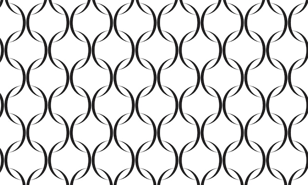 abstract geometric pattern with wavy lines on a white background
