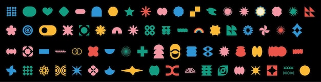 abstract geometric patterns with minimalist design