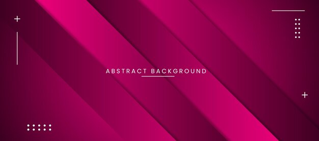Abstract geometric pink background vector illustration