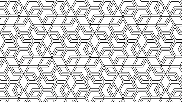 Abstract Geometric Seamless Fabric Textile Pattern Background