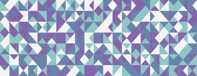 abstract geometric seamless pattern modern pastel triangle mosaic design in purple teal and blue hues ideal for backgrounds textiles and website design
