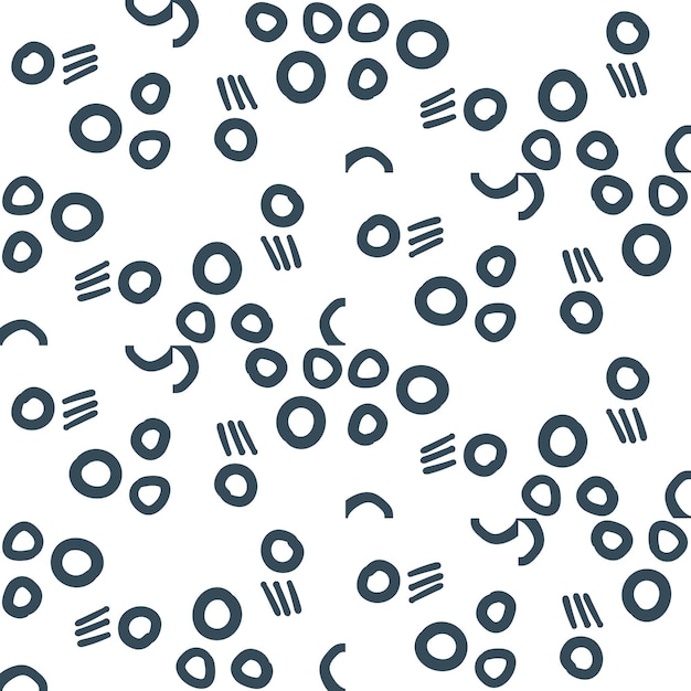 Abstract geometric seamless pattern. Tile background. Infinity wrapping paper with different shapes.