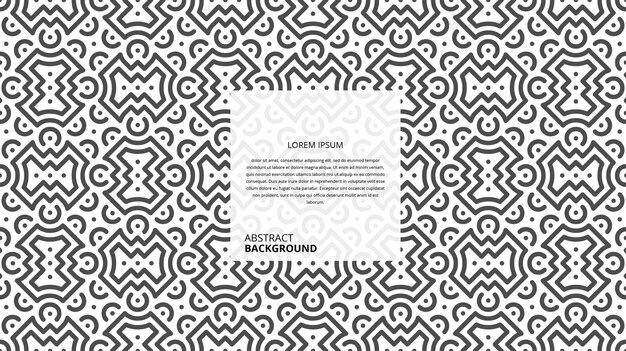abstract geometric shape lines background with sample text template