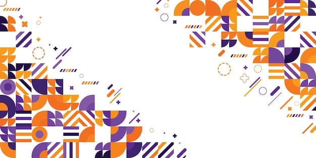 Abstract Geometric Shapes Background