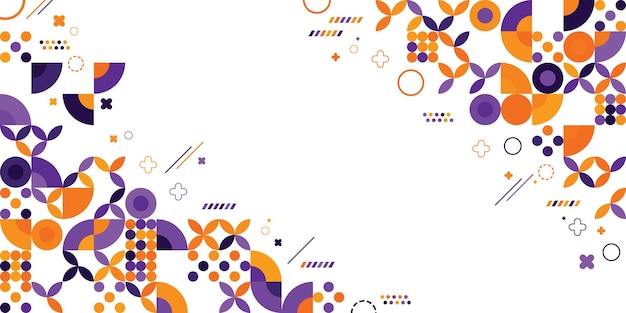 Abstract Geometric Shapes Background