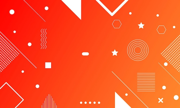 abstract geometric shapes gradient background