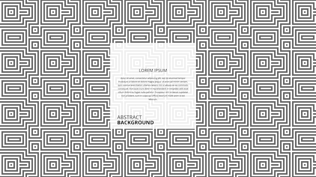 abstract geometric square lines pattern
