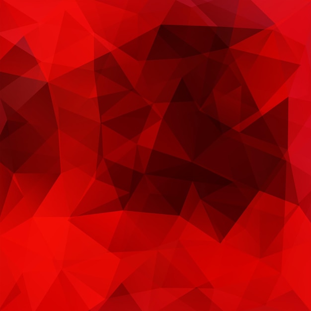 Abstract geometric style red background Vector illustration