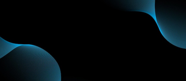 abstract glowing lines pattern on dark background minimalist geometric design