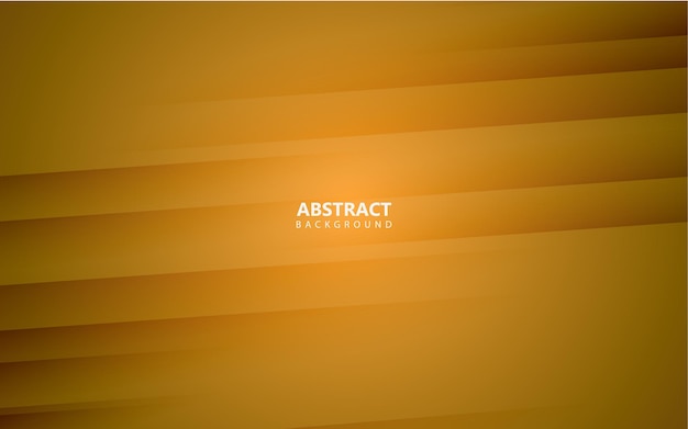 Abstract gold paper with shadow background vector