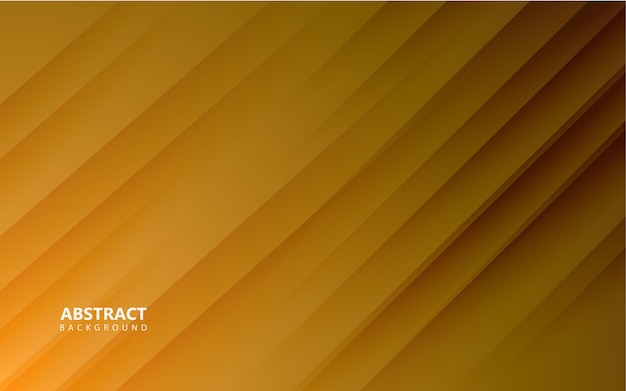 Abstract gold paper with shadow background vector