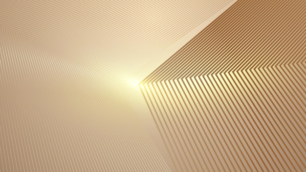 Abstract golden ray textured vector background