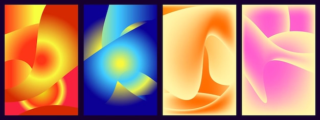 abstract gradient background for background banner poster template design etc
