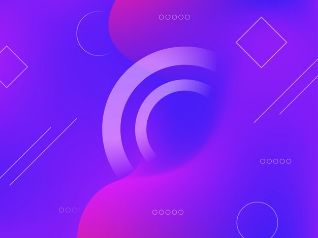abstract gradient background with geometric shapes.