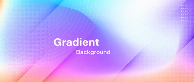 Abstract gradient background with grainy texture