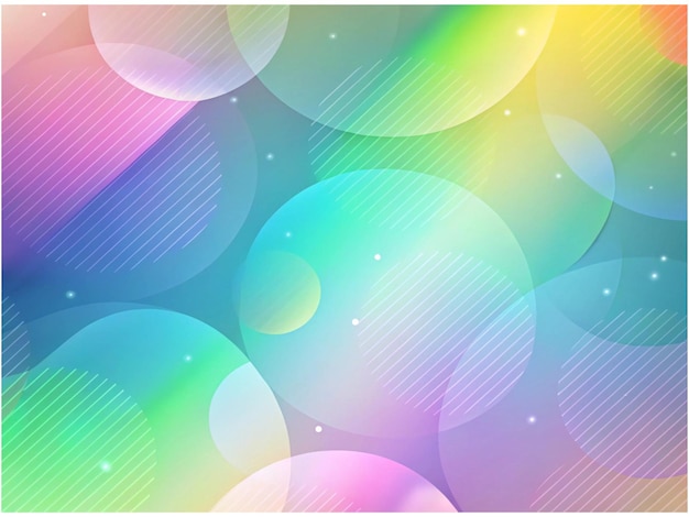 Abstract Gradient Blob Background