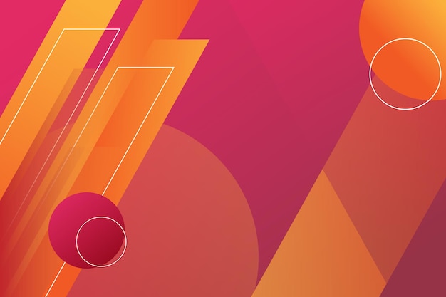 Abstract gradient curve swoosh shapes irregular background wallpaper home screen theme vector