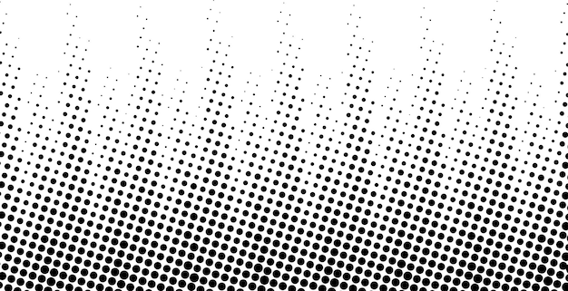 abstract gradient halftone dots background pop art template texture vector illustration