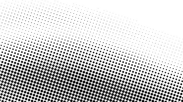 abstract gradient halftone dots background pop art template texture vector illustration