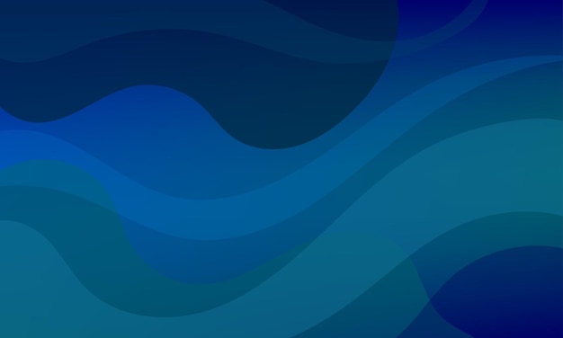 Abstract gradient mesh wavy liquid background Blue violet saturated vivid color blend template