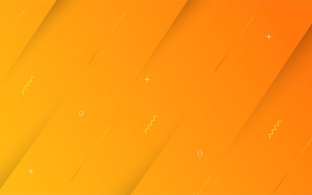 Abstract gradient orange modern design background