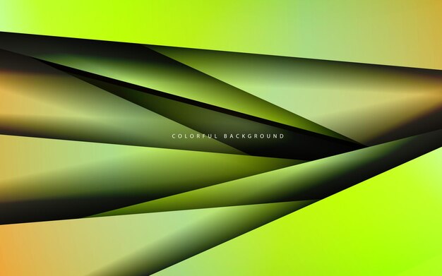 abstract gradient overlap layer papercut background