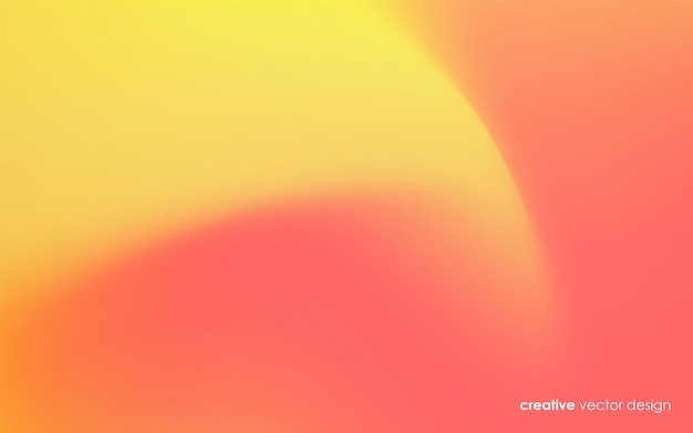 abstract gradients orange and yellow colorful background