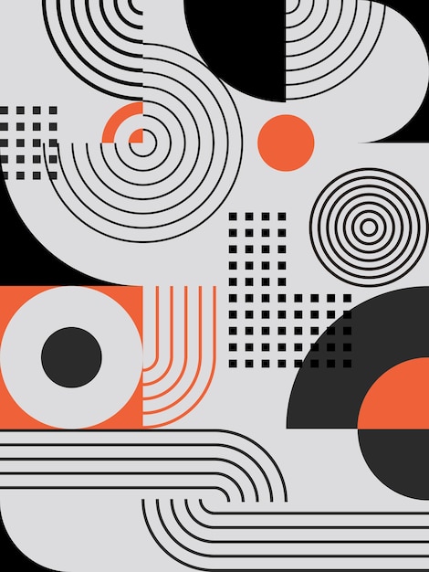 Abstract graphic shap for decorate