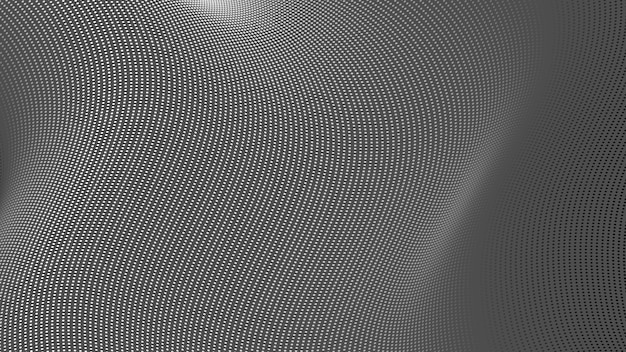 Abstract Gray Wave Background