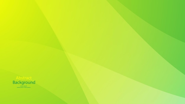 Abstract Green and Yellow Gradient Background