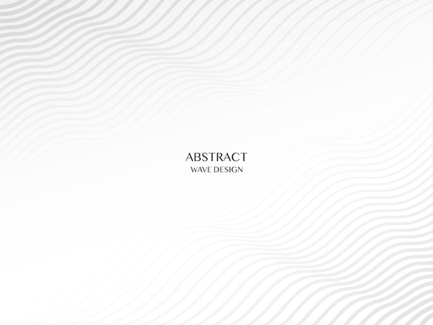 Abstract grey and white waves background Template line texture for banner and brochure