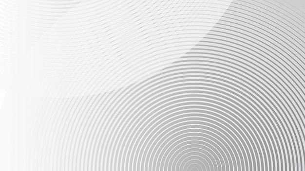 abstract grey line circle with gradient for backdrop or presentation