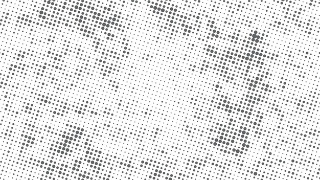 abstract halftone design on white background