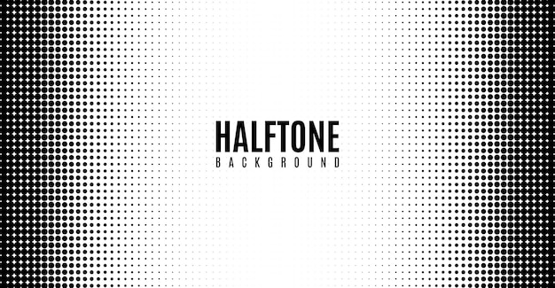 Abstract halftone pattern dot vintage background with grunge overlay texture effect