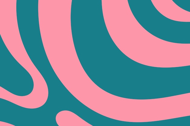 Abstract hand drawn psychedelic groovy background Retro wavy vector illustration
