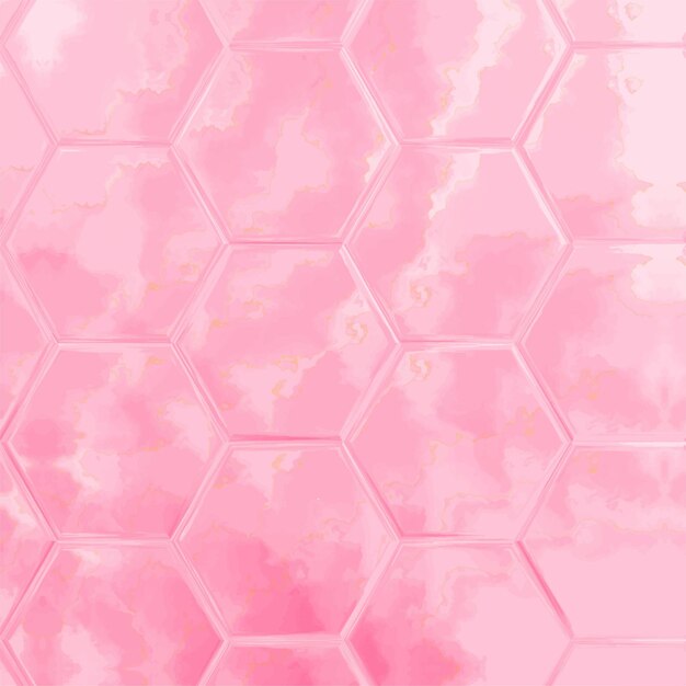 Abstract hexagon background Colorful geometric background