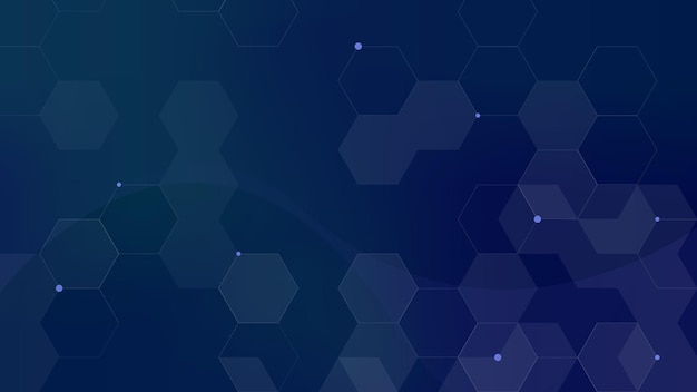 Abstract Hexagon Modern Background Design