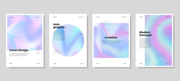 Abstract holographic background set
