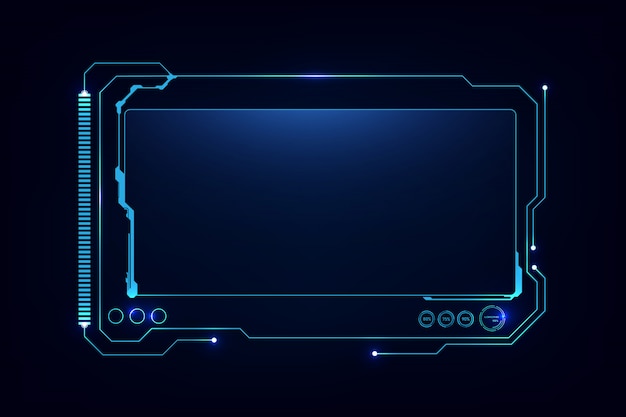 abstract hud ui gui future futuristic screen system virtual design