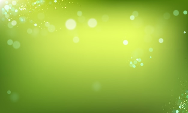 Abstract light background with bokeh effects
